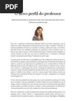 O Novo Perfil Do Professor