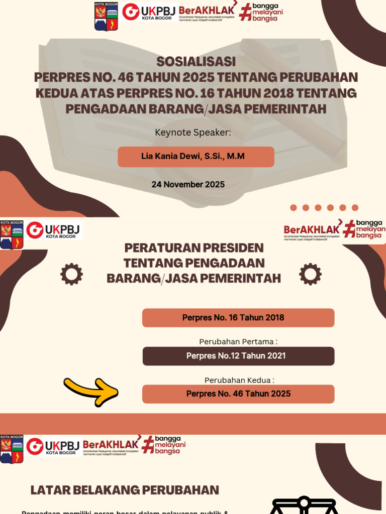 Kebijakan Pengadaan Barang dan Jasa Bogor | PDF