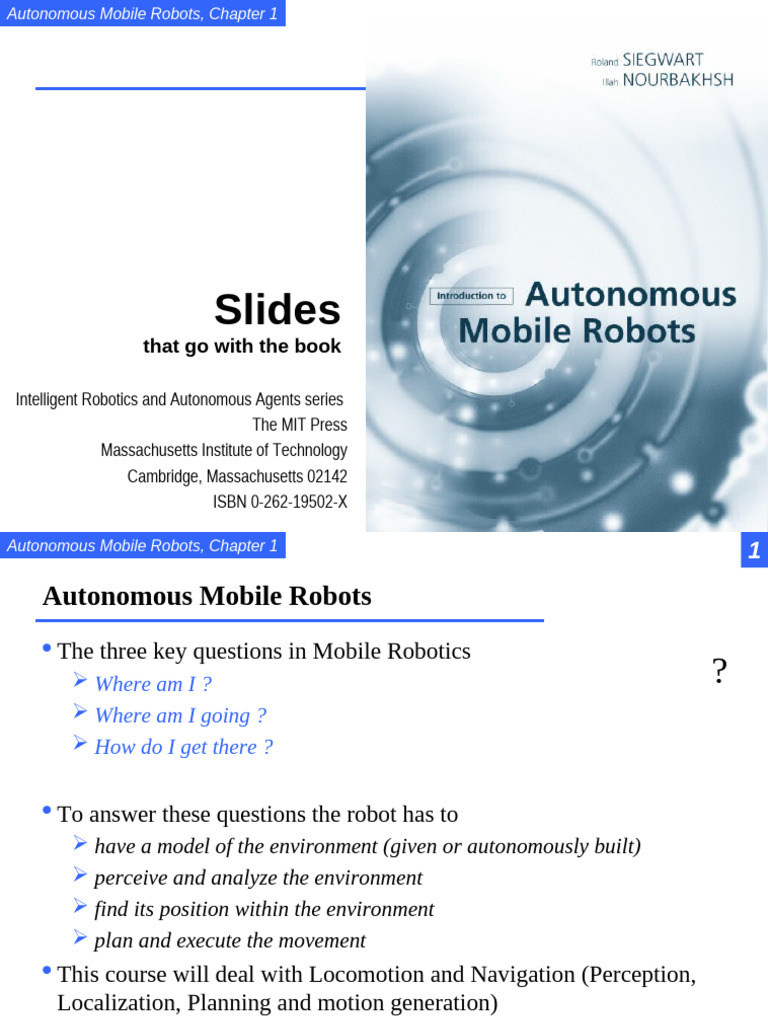 Mobile Robots | PDF | Robot | Robotics