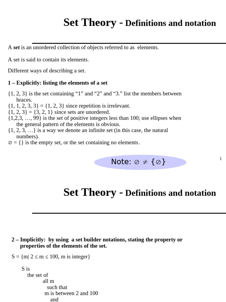 Chpt-2-Sets_v.3 | PDF | Set (Mathematics) | Mathematical Logic