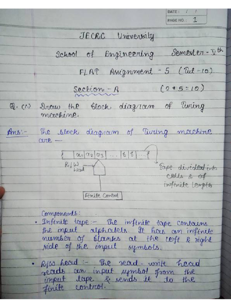FLAT Assignment 5 (Tut-10) | PDF