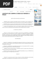 Contrato de Compra e Venda de Terreno a Prazo - Contratos Uj