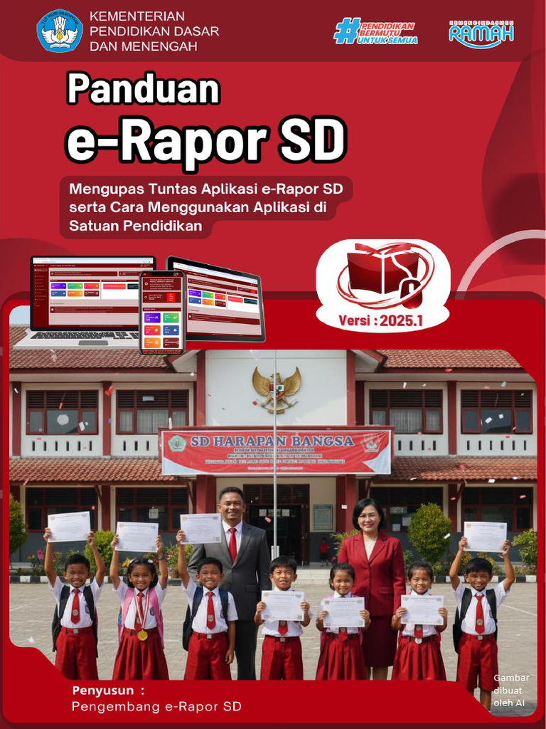 Panduan Lengkap E-Rapor SD 20251 | PDF