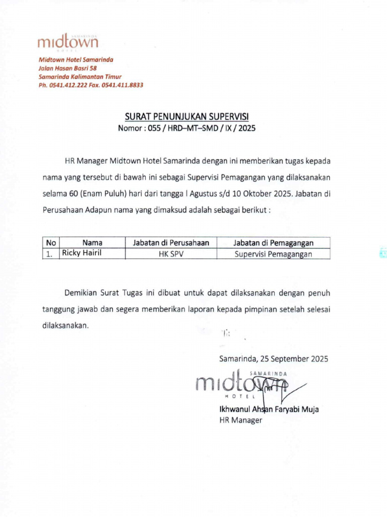 Penunjukan Midtown | PDF