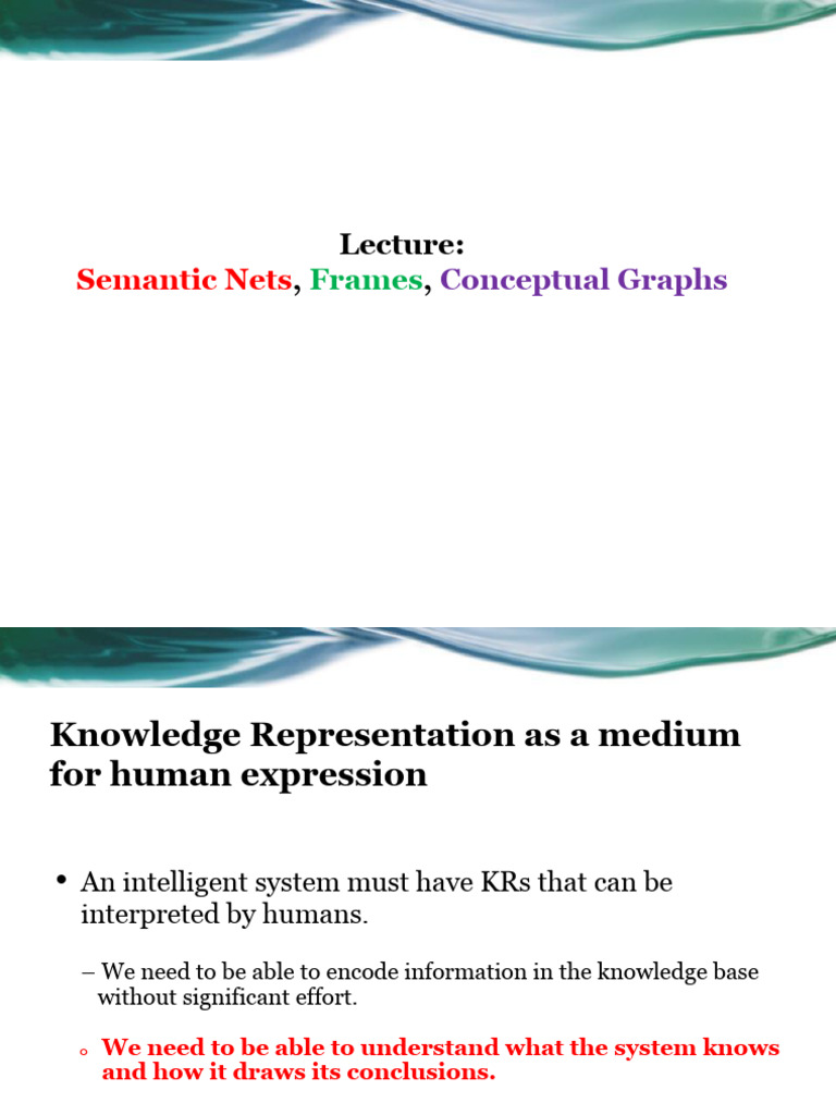 Knowledge Representation Techniques | PDF | Semantics | Computer ...