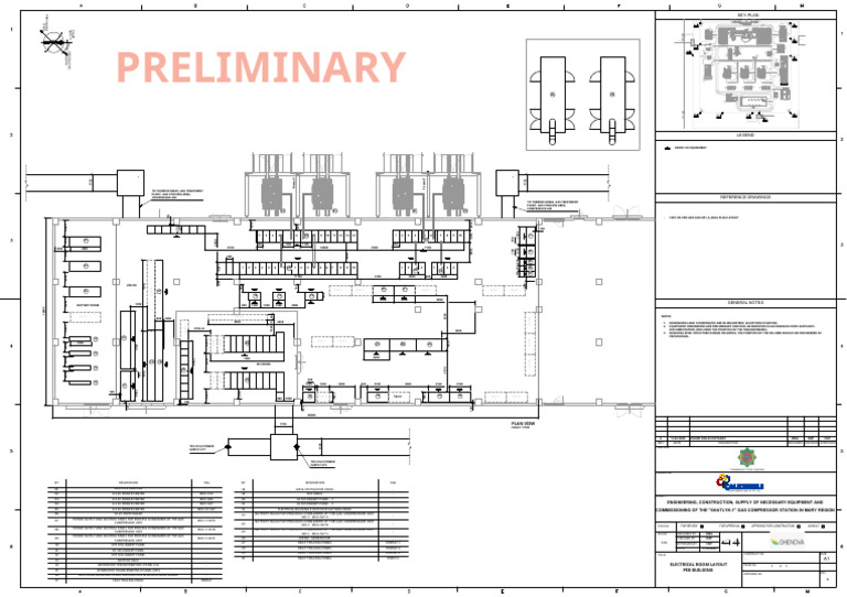 Electrical Room Layout for Gas Station | PDF