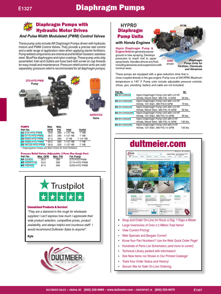 Diaphragm Pumps with PWM Control | PDF | Pump | Valve
