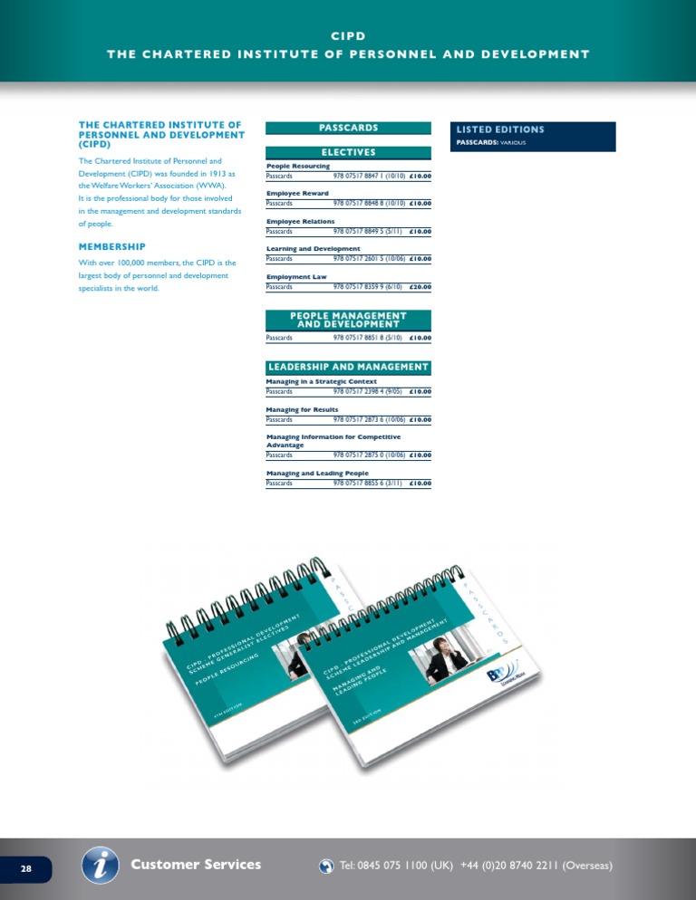 Cipd Catalogue | PDF