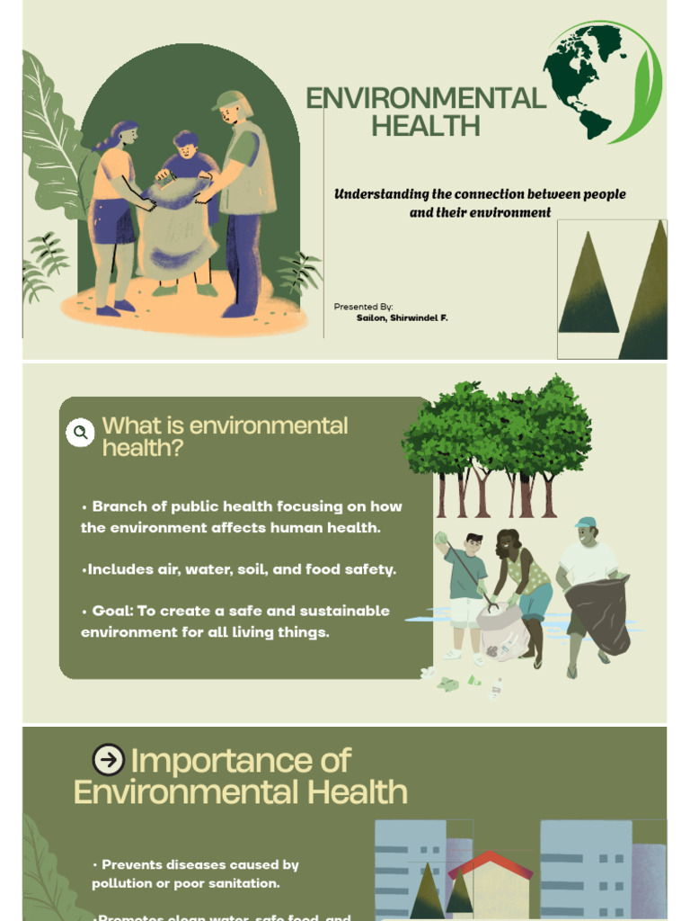 Understanding Environmental Health Issues | PDF