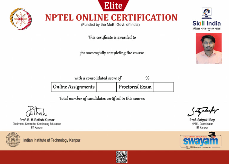 C Programming Course Certificate Details | PDF