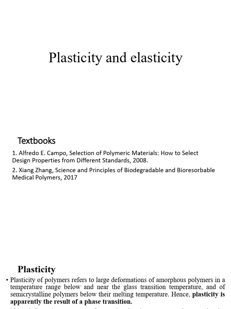 Understanding Polymer Plasticity and Tg | PDF | Polymers | Glasses