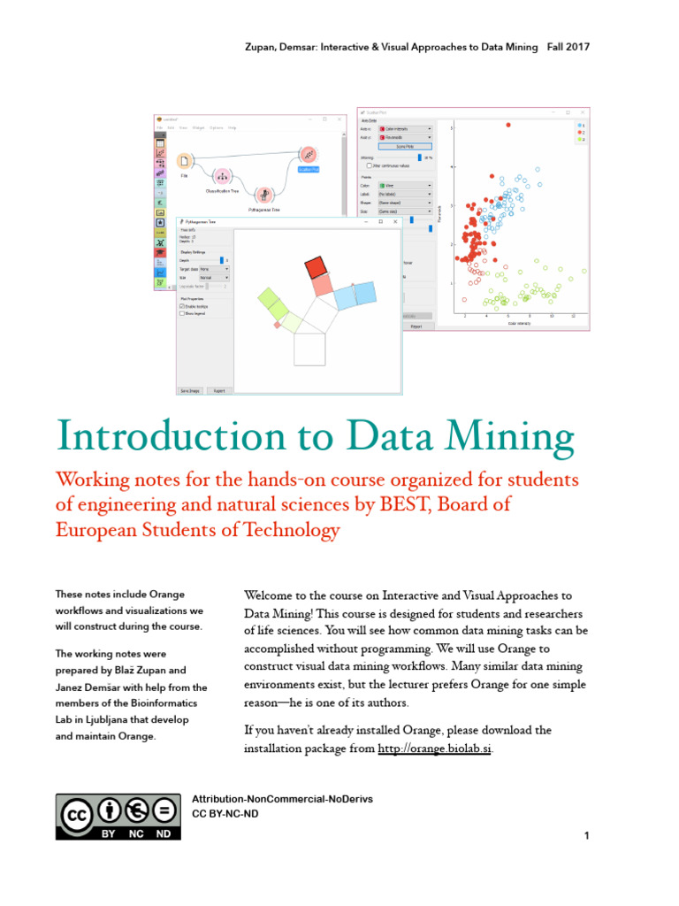 Visual Data Mining with Orange Tools | PDF | Support Vector Machine ...