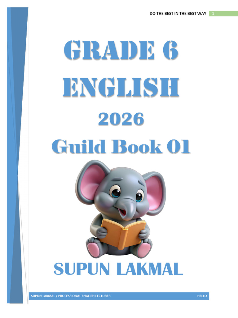 Grade 6 English Sentence Structures Guide | PDF | Grammar | Syntax