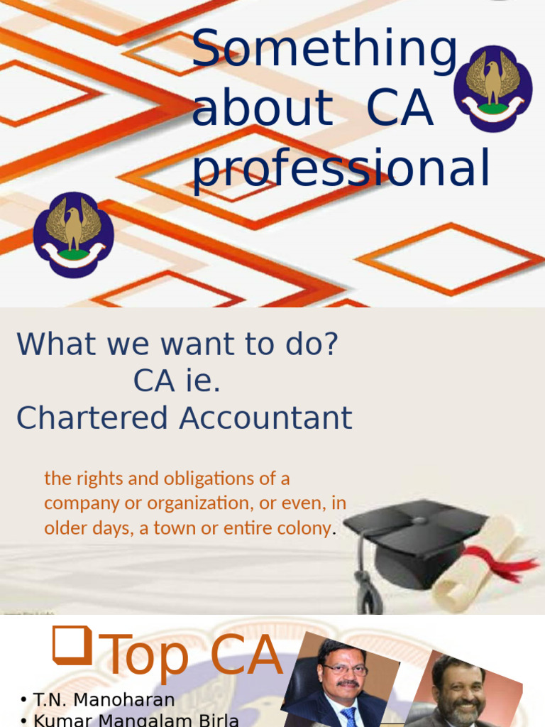 Career Paths for Chartered Accountants | PDF
