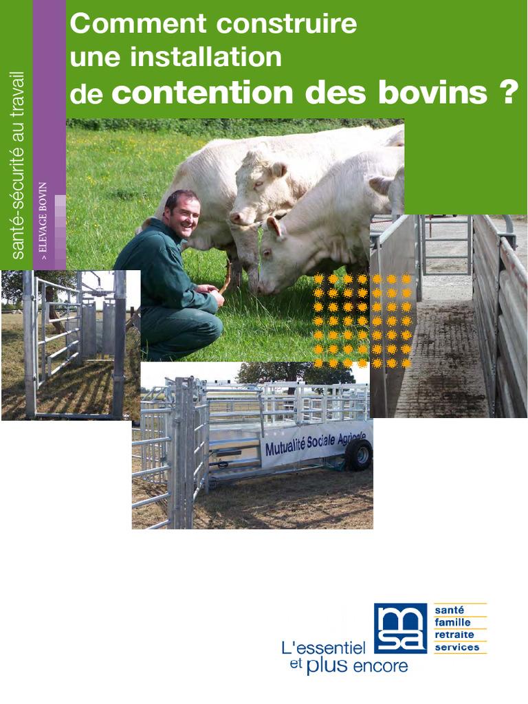 Comment Construire Une Installation de Contention | PDF