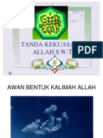 Tanda Kekuasaan Allah