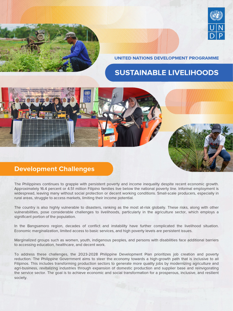 Livelihood_Final as of 10June24 | PDF | Sustainability | Climate Resilience