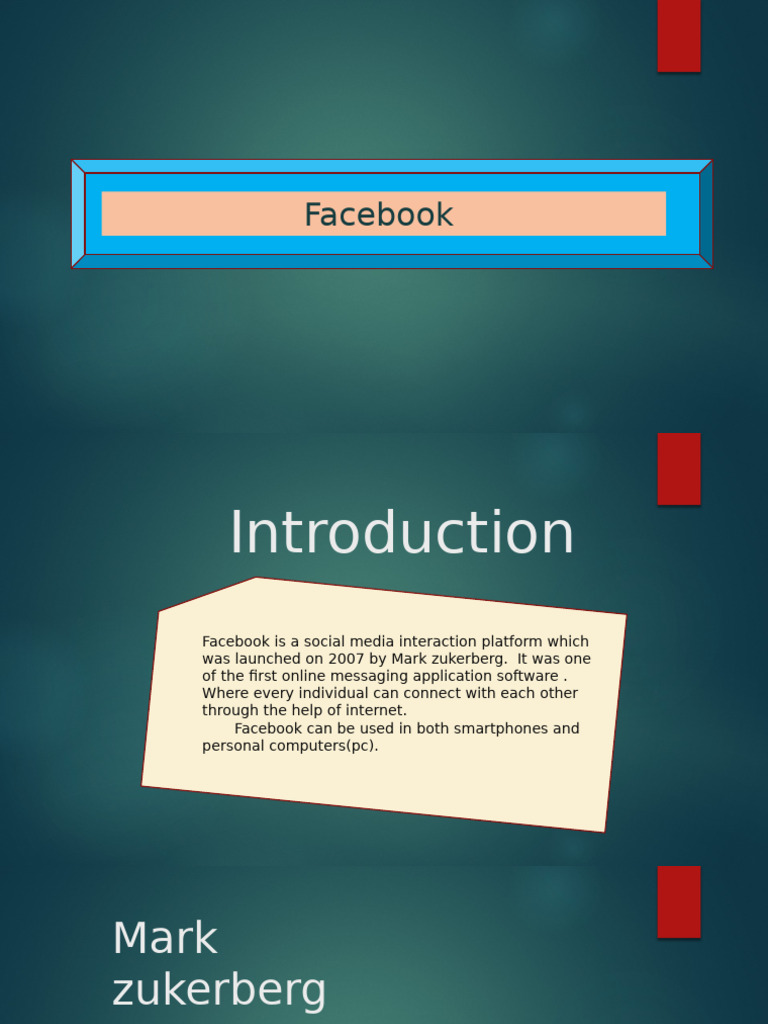Facebook | PDF
