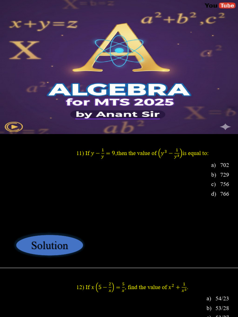 Algebra - 2 | PDF | Semiotics | Mathematics