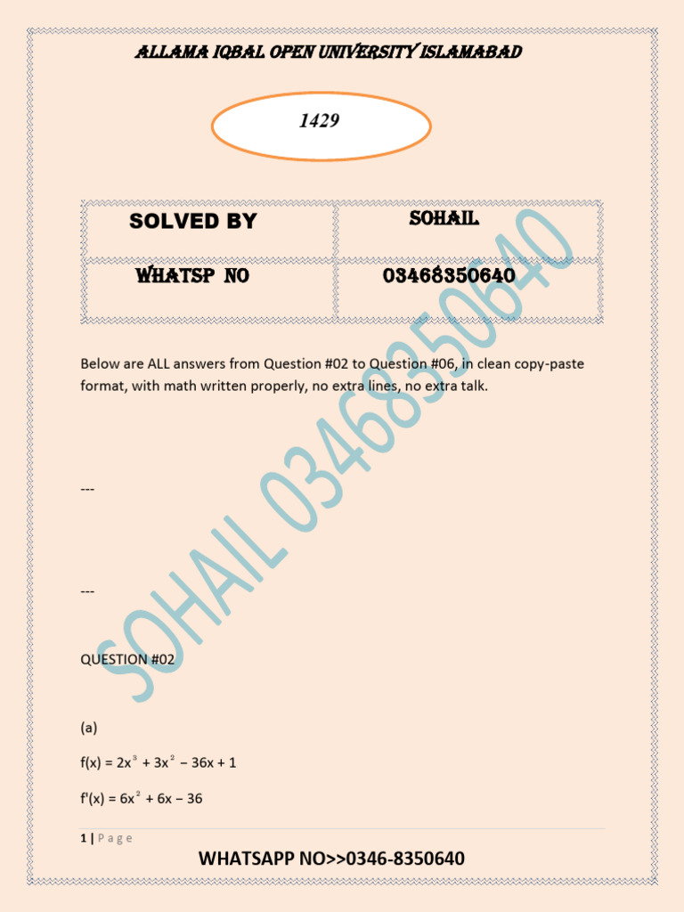 1429 Soloved | PDF | Applied Mathematics | Algebra