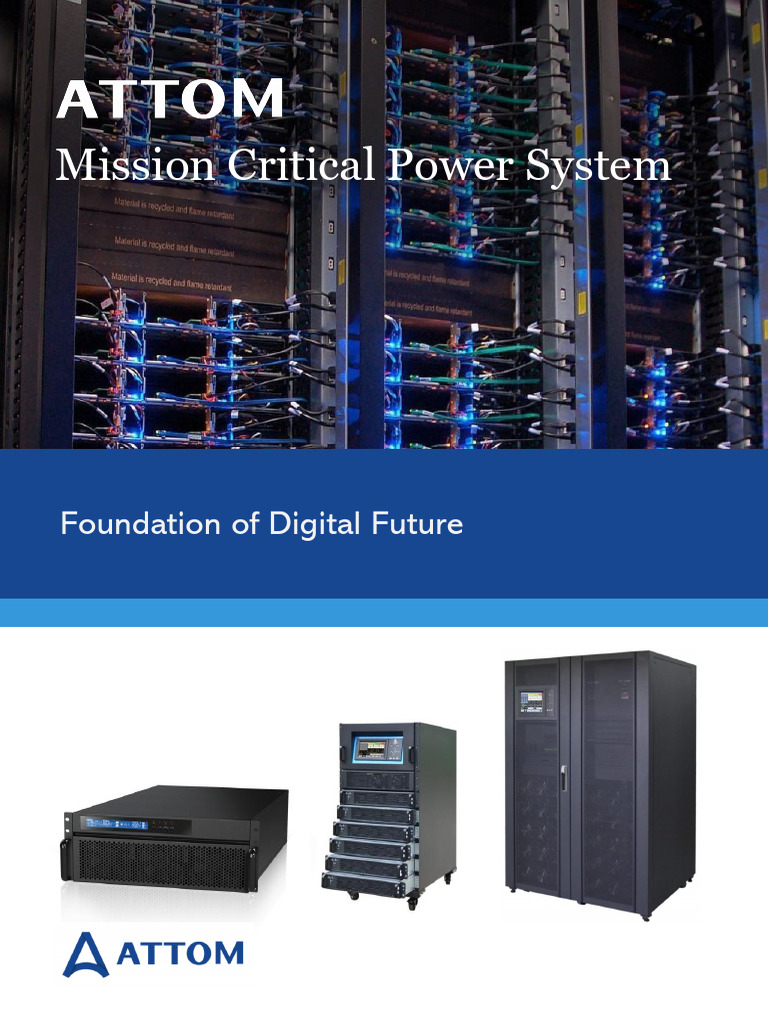 Rack Mount UPS Solutions for Power Systems | PDF | Power Supply ...