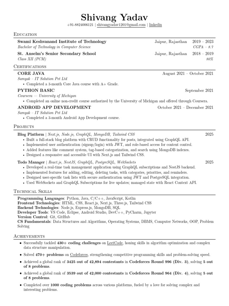 Shivang Yadav Web | PDF | Computer Programming | Postgre Sql