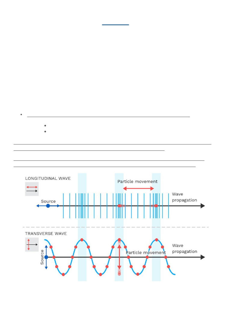 Class 9 Wave Properties | PDF | Waves | Frequency