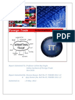 Foreign Trade and Information Systems - Analysis Report