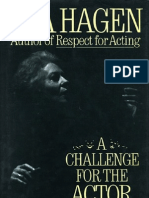 A Challenge for the Actor by Uta Hagen