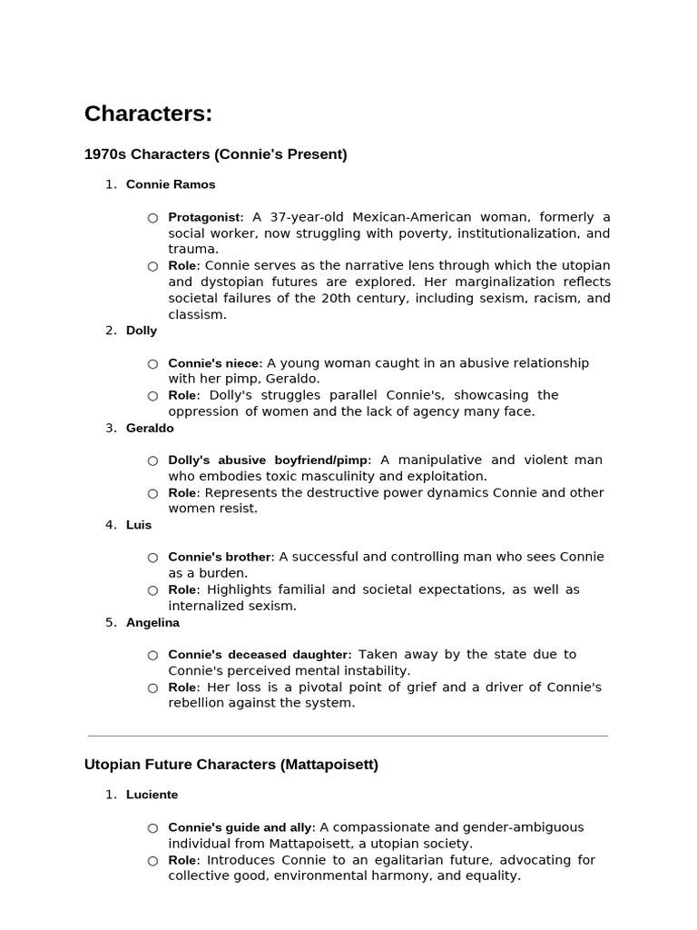 Characters in 