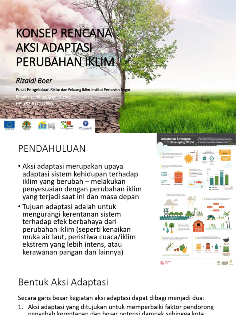 Module A21 - Pengenalan Dasar Rencana Aksi Adaptasi - 240607 - 220632 | PDF