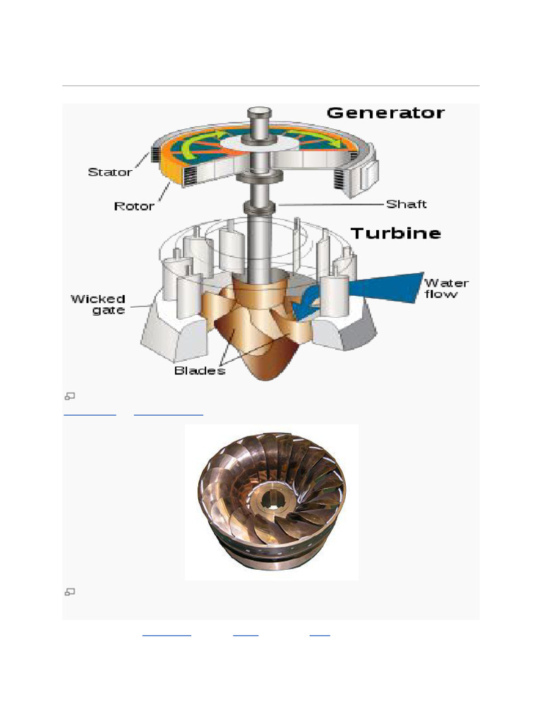 Water Turbine | PDF | Turbine | Mechanical Engineering