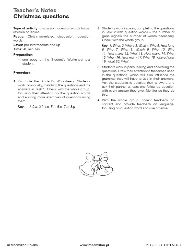 Christmas Discussion Activity Guide | PDF