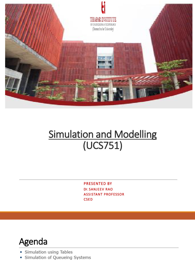 Slide 3a Simulation of Queueing Systems and Examples | PDF | Simulation ...