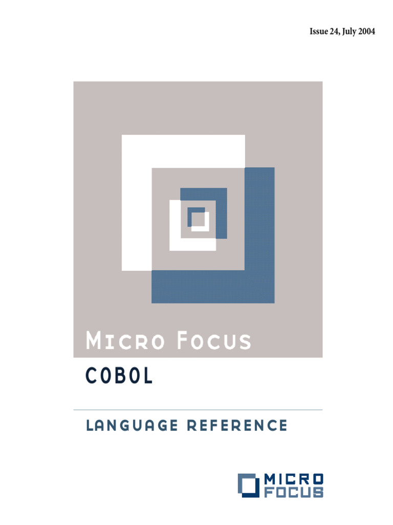 Mainframe Express V3 Language Reference | PDF | Software | Class ...