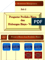 Pengantar Akuntansi Manajemen: Pengantar Perilaku Biaya Dan Hubungan Biaya - Volume