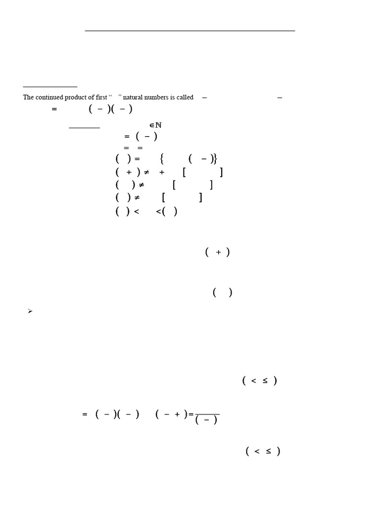 Permutation and Combination Worksheet | PDF | Triangle | Numbers
