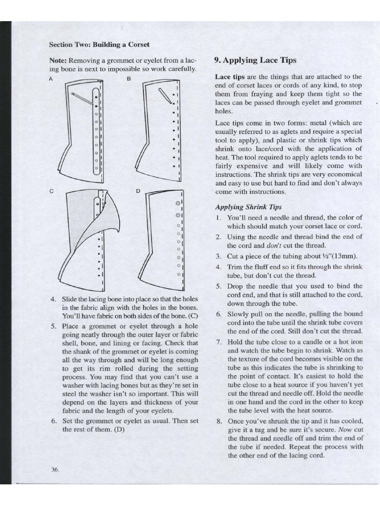 The Basics of Corset Building - A Handbook For Beginners (Arrastrado) 2 ...