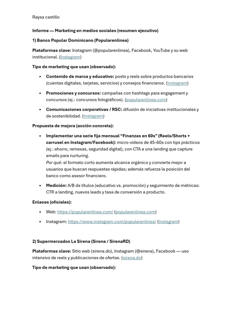 Estrategias de Marketing en Redes Sociales | PDF | Facebook | Marketing