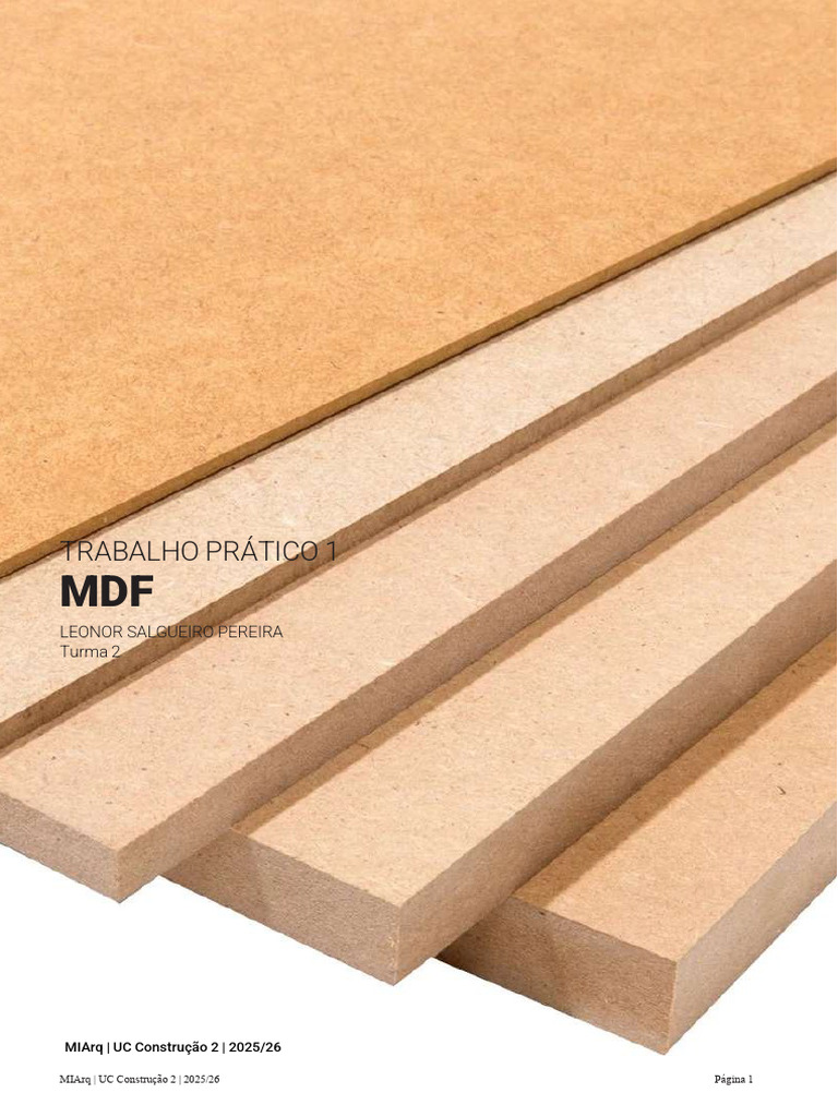 Ex01 C02 2526 MDF | PDF | Madeira | Materiais