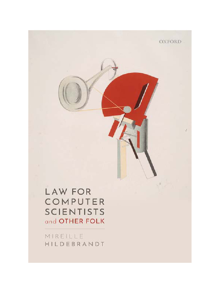 Law for Computer Scientists Explained | PDF | Cybercrime | Security Hacker