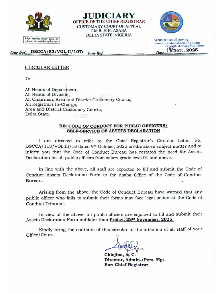 CCB Notice | PDF