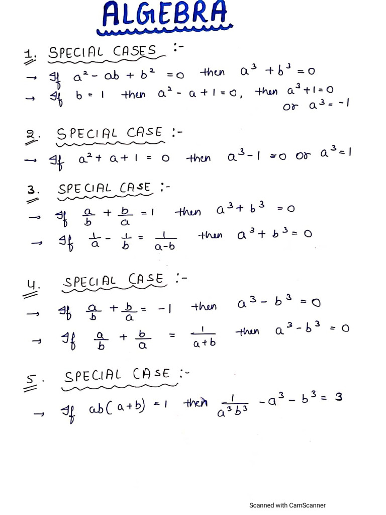 Algebra | PDF