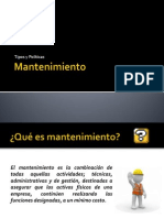 Mantenimiento