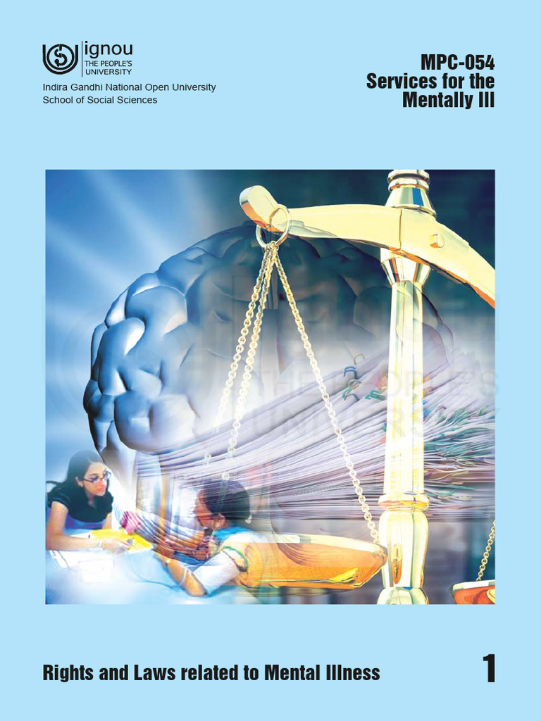 Rights and Laws for the Mentally Ill | PDF | Psychotherapy | Mental Health