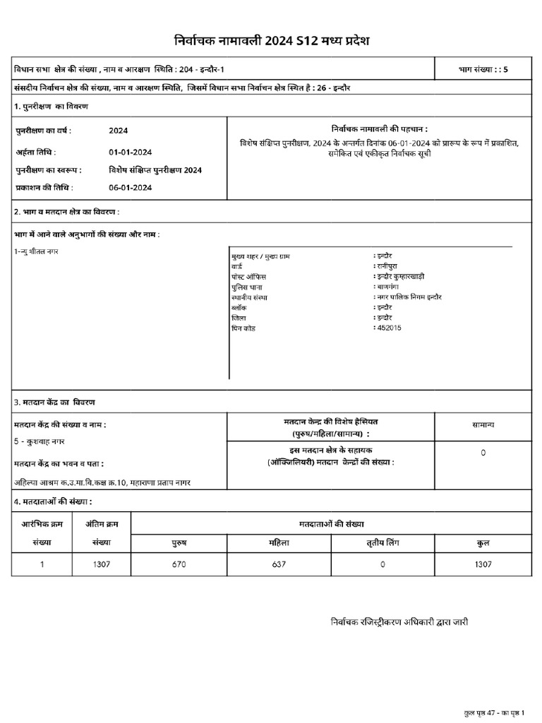 2024 EROLLGEN S12 204 DraftRoll Revision1 HIN 5 WI | PDF