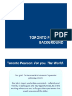 Toronto Pearson Background