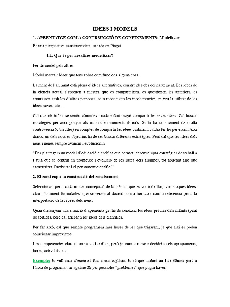 Apunts Classe de Ciències Dia 28-09 | PDF