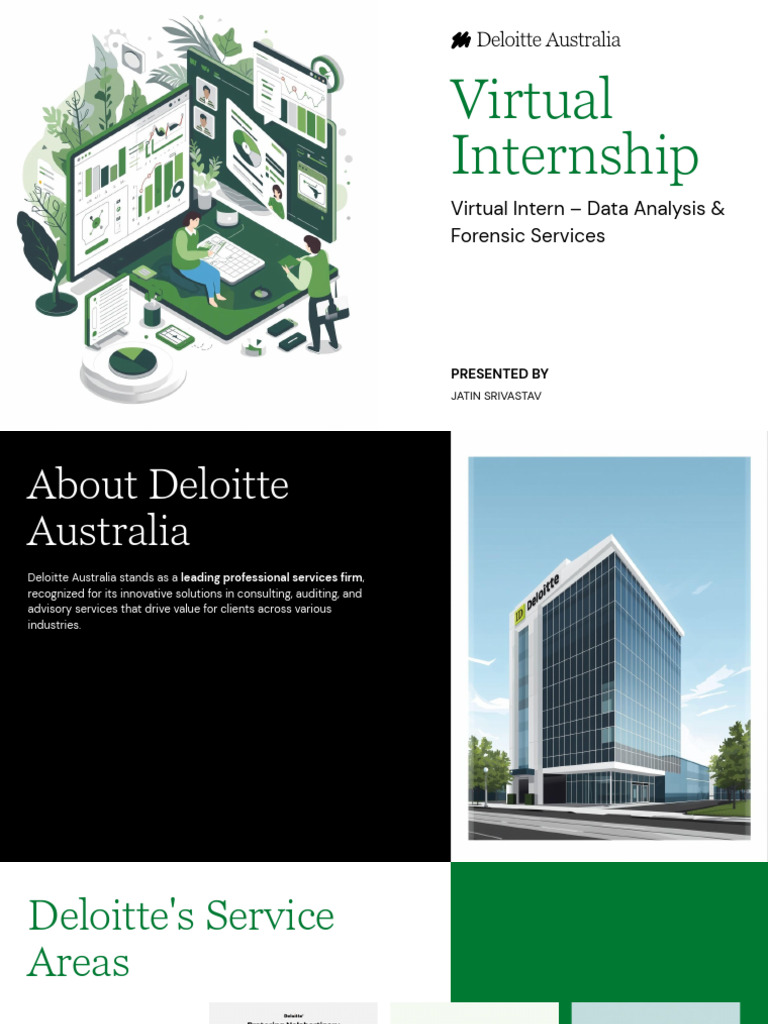 Presentation - Virtual Internship (1) | PDF | Data | Data Analysis