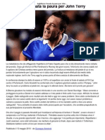 a Passata La Paura Per John Terry _ CalcioLine